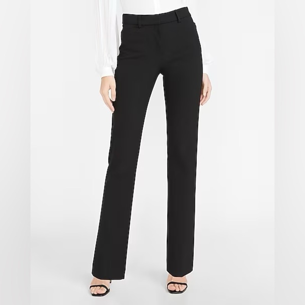 Express bootcut columnist pants in black size 8short